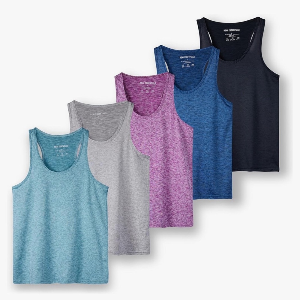 Racerback Tank Tops (5 Pack) BRAND NEW